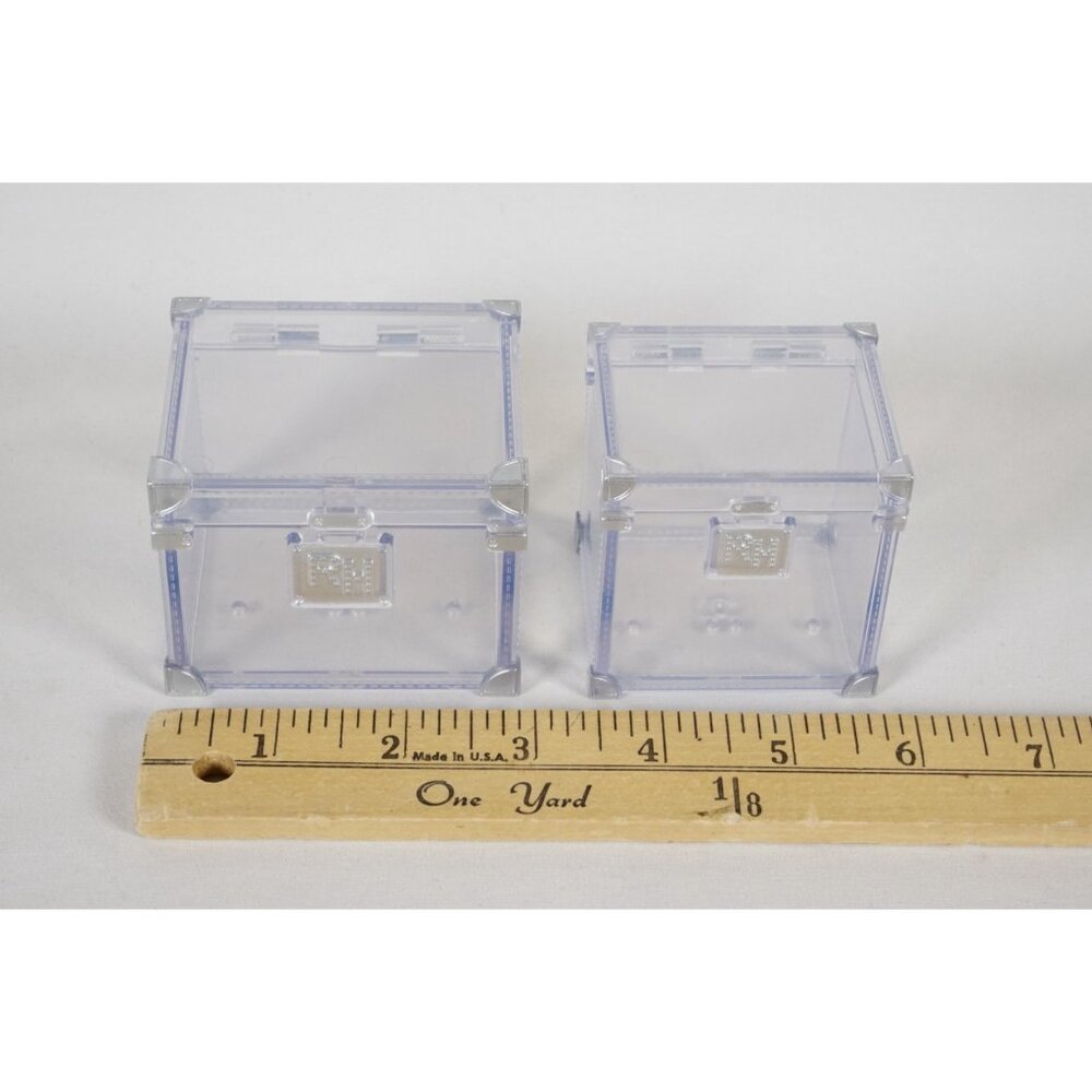 Clear Stackable Doll Accessory Storage Trunks - Transparent - Picture 2 of 6